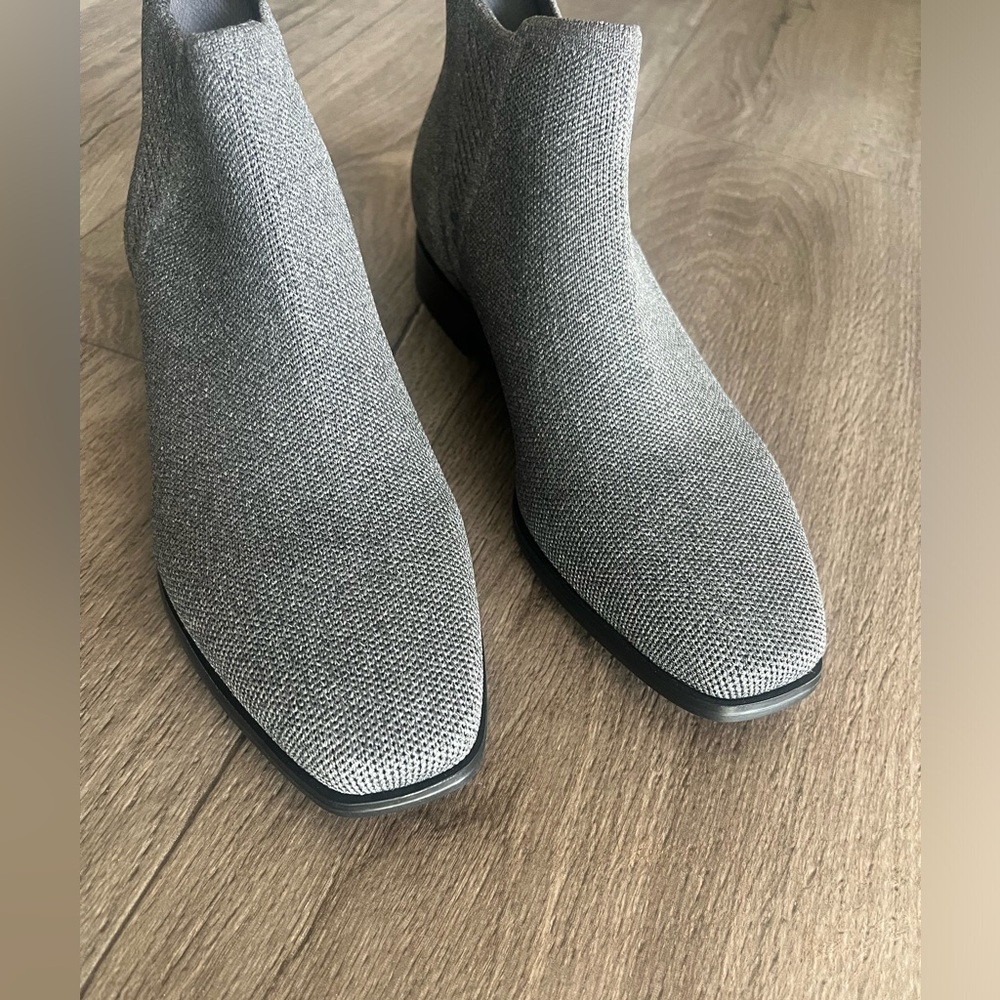 NEW VIVAIA Square-Toe Water-Repellent Ankle Boots (Ryan Pro) 9.5 (41) rich grey - Picture 5 of 12